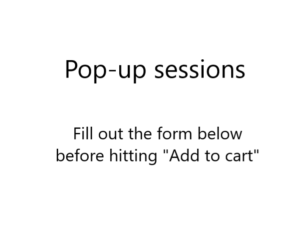 Pop-up Presentation Fee